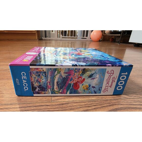 The Little Mermaid 1000 Piece Jigsaw Puzzle Ceaco‎ Disney Princess Ariel NEW - Picture 3 of 8